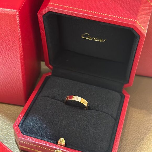 Authentic Cartier ring, rose gold, size: 7 - Picture 7 of 7